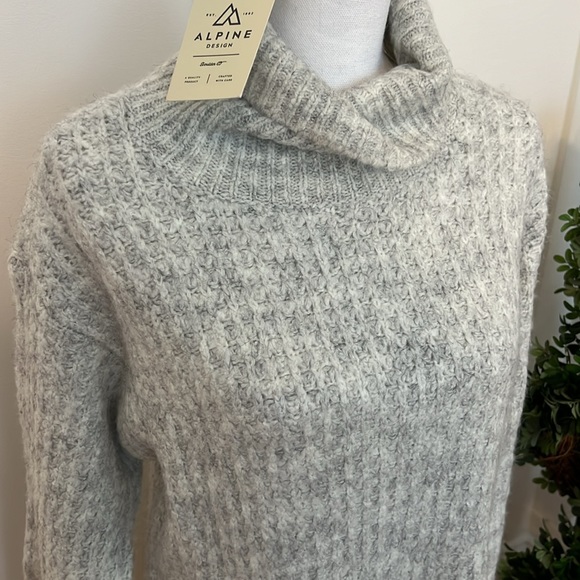 Tunic sweater turtleneck - Picture 2 of 7